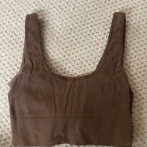 Brown Tank Top